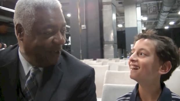 2014 Final Four Day 2: One-on-One with Oscar Robertson